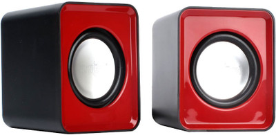 

Frontech JIL-3341 Portable Laptop/Desktop Speaker(Red, 2.0 Channel)