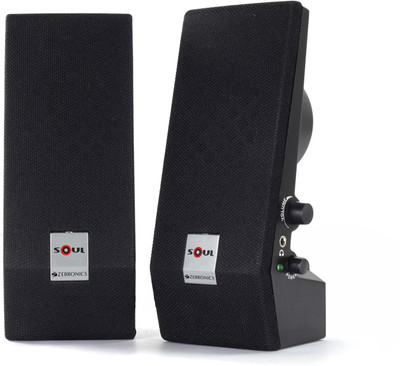 Zebronics S350 - SOUL Portable Laptop/Desktop Speaker(2.0 Channel) Zebronics S350 - SOUL Portable Laptop/Desktop Speaker(2.0 Channel)