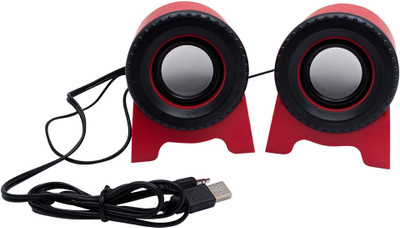 

Speed Multimedia 2.0 YX05 Mini USB 10 W Portable Laptop/Desktop Speaker(Red, 2.0 Channel)