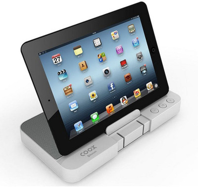 

F-EYE COOX T5 FBS-34-S Portable Wireless Stereo Portable Bluetooth Laptop/Desktop Speaker(White, 2.1 Channel)