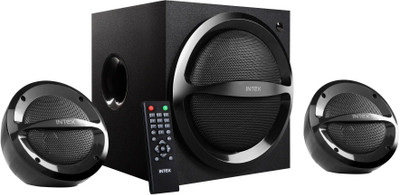 

Intex IT 2201 SUF 44 W Laptop/Desktop Speaker(Black, 2.1 Channel)