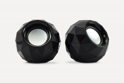 

Zebronics Crystal Laptop/Desktop Speaker(Black, 2.0 Channel)
