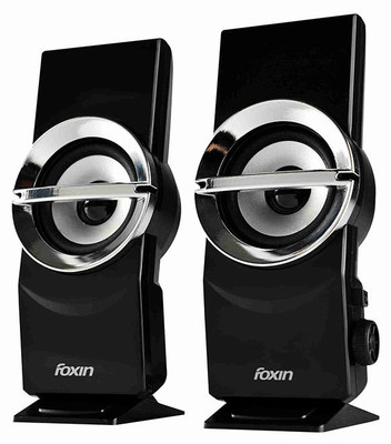 

Foxin FMS 2002 3 W Portable Laptop/Desktop Speaker(Black, 2.0 Channel)