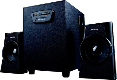 Philips MMS 1400/94 10 W Laptop/Desktop Speaker(2.1 Channel) available at flipkart for Rs.1939