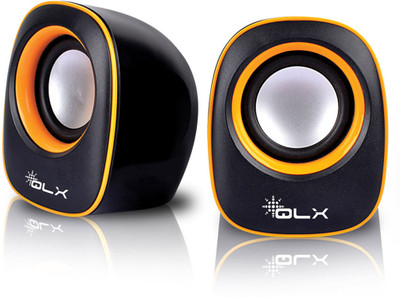 

QLX 2.0 S902Y Portable Laptop/Desktop Speaker(Black & Yellow, 2.0 Channel)
