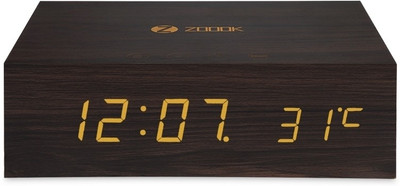 

Zoook Bluetooth with Alarm 6 W Bluetooth Speaker(Brown, Mono Channel)
