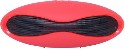 

ROQ Mini-X6U Rugby Football Stereo Subwoofers Soccer 3 W Portable Bluetooth Speaker(Red, 2.1 Channel)