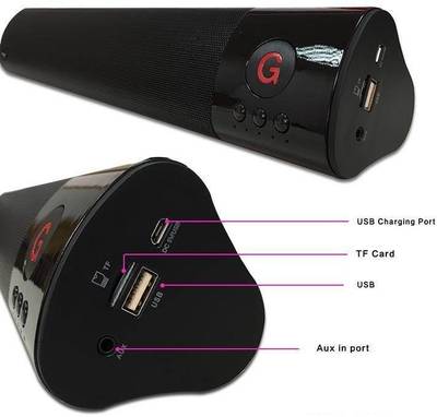 FKU WM - 1300 High Bass Sound Bar Portable Bluetooth Mobile/Table...