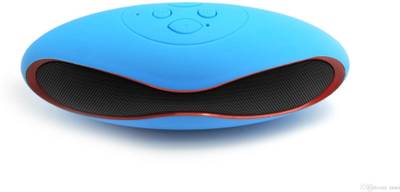 BB4 Mini Wireless Rugby Portable Bluetooth Mobile/Tablet Speaker (Blue, 2.1 Channel) 