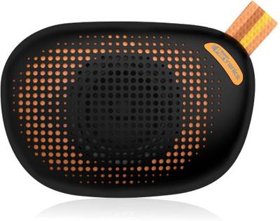 Portronics Shell Portable Bluetooth Mobile/Tablet Speaker (Black, 1.0 Channel) 