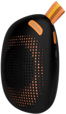 Portronics Shell Portable Bluetooth Mobile/Tablet Speaker (Black, 1.0 Channel) 
