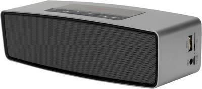 Robotek RB-02 Sliver Portable Bluetooth Mobile/Tablet Speaker