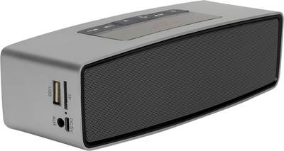 Robotek RB-02 Sliver Portable Bluetooth Mobile/Tablet Speaker