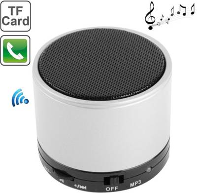 HAPS S10 Wireless Portable Mini Bluetooth Spreaker Wireless_White Portable Mobile/Tablet Speaker (WHITE, Single Unit Channel Channel) 