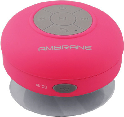 

Ambrane BT-3000 50 W Portable Bluetooth Speaker(Pink, 2.1 Channel)