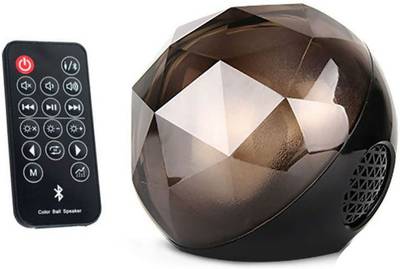 Shrih LED Multicolored Color Changing Crystal Magic Ball With Rem...