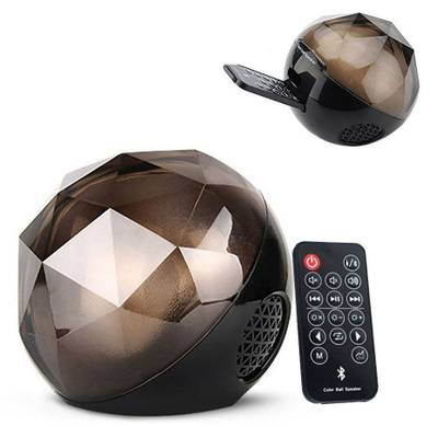 Shrih LED Multicolored Color Changing Crystal Magic Ball With Rem...