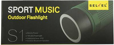 Selvel S1 Sport Music Outdoor Flaslight Portable Bluetooth Mobile...