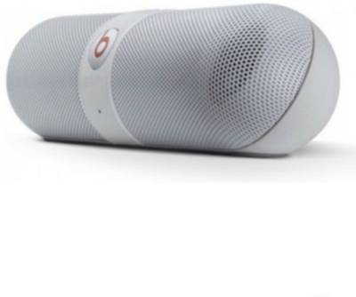 Soroo Silver Pill Portable Mobile/Tablet Speaker (Silver, 2.1 Channel) 