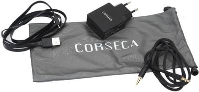 Corseca DM77101BT Portable Bluetooth Mobile/Tablet Speaker (Black, 2.1 Channel) 