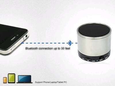 AsmaZa S 10 Portable Bluetooth Mobile/Tablet Speaker