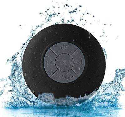 ELV 1 Wireless Stereo Shower Portable Bluetooth Mobile/Tablet Spe...