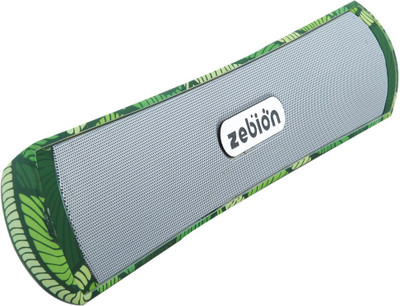 

Zebion Limitless VERVE Jumble Jungle Bluetoothwith USB Input (g) 10 W Portable Bluetooth Speaker(Green, Mono Channel)
