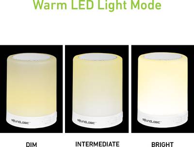 SoundLogic Touchlight Wireless LED Color Changing Rechargeable Bl...