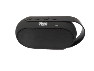 

Ubon WIIRELESS BT-50 5 W Portable Bluetooth Speaker(Black, 2.1 Channel)