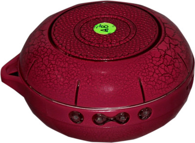 

zydeco A8 3 W Portable Bluetooth Speaker(Red, Mono Channel)