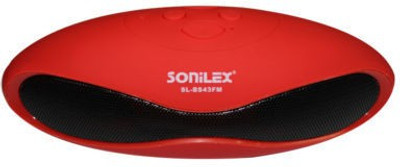 SOniLEX IN-BT601 10 W Portable Mobile/Tablet Speaker(Red, 2.1 Channel)
