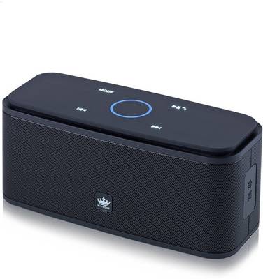RoQ Kingone F8 Portable Bluetooth Mobile/Tablet Speaker (Black, 2.0 Channel) 
