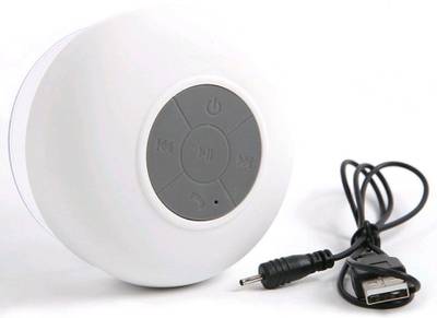 AsmaZa BTS 06 Shower/Waterproof Portable Bluetooth Mobile/Tablet ...