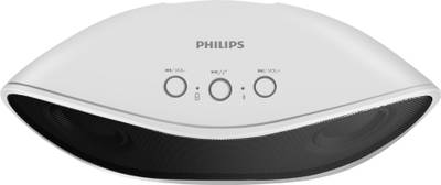 Philips IN-BT4200W/94 Portable Bluetooth Mobile/Tablet Speaker (White, 1 Channel) 