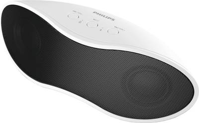 Philips IN-BT4200W/94 Portable Bluetooth Mobile/Tablet Speaker (White, 1 Channel) 