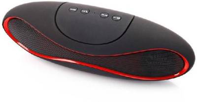 SoRoo SR-888 Portable Bluetooth Mobile/Tablet Speaker (Black, 1 Channel) 