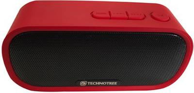 Technotree Pocket (SS-1703SP, 3W RMS) Red Portable Bluetooth Mobi...