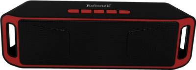 Robotek RB-03 Portable Bluetooth Mobile/Tablet Speaker (Red, 2.1 Channel) 