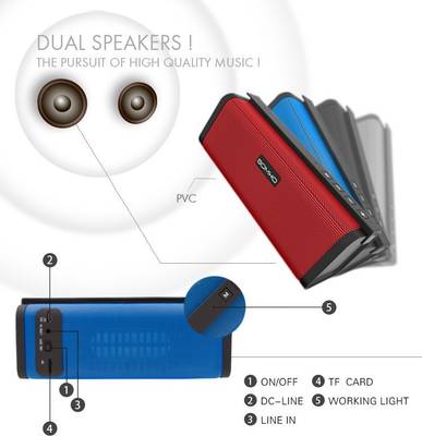 MSE Somho S311 Super Bass Wireless_D7 Portable Bluetooth Mobile/T...