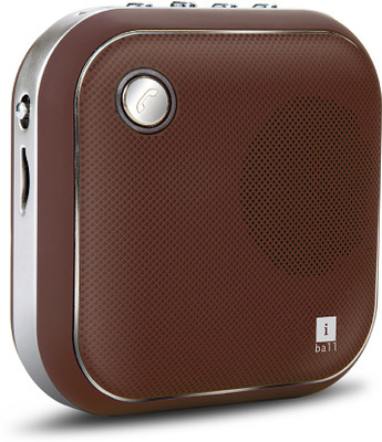 

Iball Musi Square BT6 3 W Portable Bluetooth Speaker(Brown, Mono Channel)