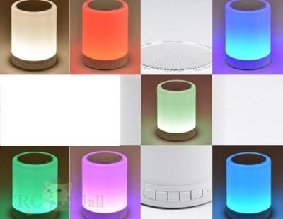 Shopizone Touch Lamp with Music Player Romantic LED Portable Blue...