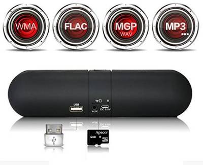 Wellcare F Pill BT Speaker For For Sony Xperia Z2 Portable Bluetooth Mobile/Tablet Speaker (Random, 2.1 Channel) 