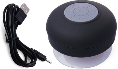 

Flintstop BSS-Black 3 W Portable Bluetooth Speaker(Black, Stereo Channel)