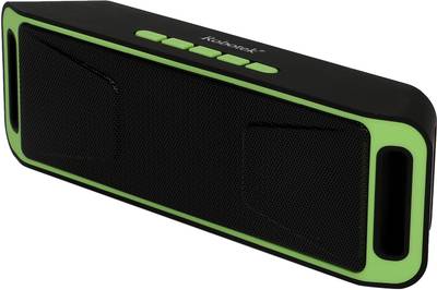 Robotek RB-03 Portable Bluetooth Mobile/Tablet Speaker (Green, 2.1 Channel) 