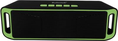 Robotek RB-03 Portable Bluetooth Mobile/Tablet Speaker (Green, 2.1 Channel) 