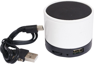 

Sec Electronics Easy Carry Mini Bluetooth 3 W Portable Bluetooth Speaker(White, Mono Channel)