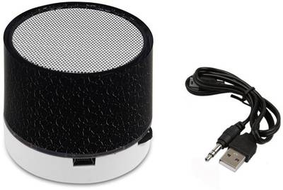 ELV A9-BLACK Portable Bluetooth Mobile/Tablet Speaker