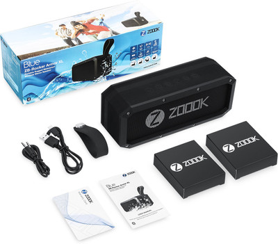 

Zoook Rocker Armor XL Portable Bluetooth Speaker(Black, Mono Channel)
