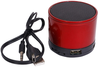 Reliable S-10 3 W Portable Mobile/Tablet Speaker(Red, 2.1 Channel)