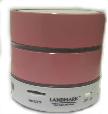 Landmark Pink LED Mini Bluetooth Portable Bluetooth Mobile/Tablet...